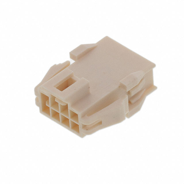 CONN PLUG HSG 8POS 2.50MM