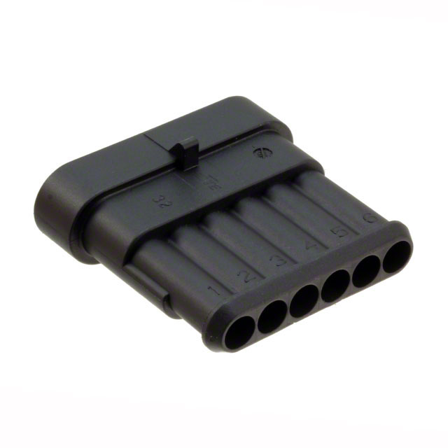 CONN RCPT HSG 6POS 6.00MM