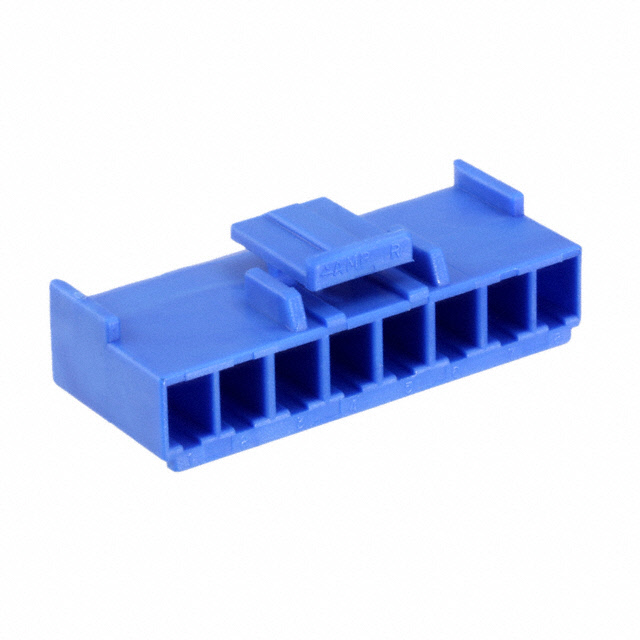 CONN PLUG HSG 8POS 3.96MM