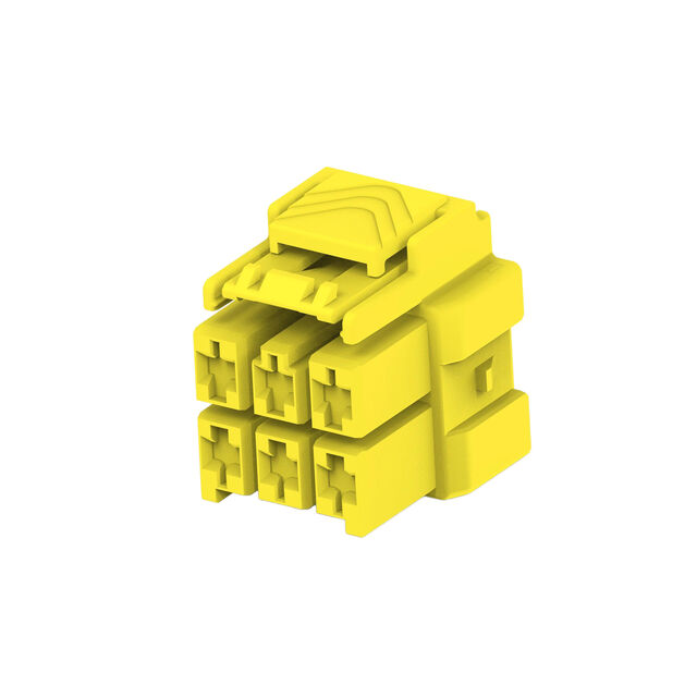 CONN PLUG HSG 6POS 6.00MM