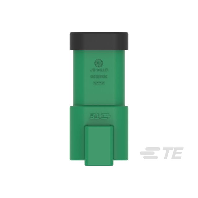 RCPT, 6P, GRN, N, CAP