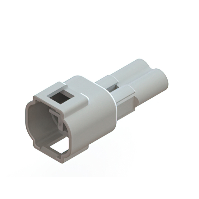 CONN PLUG HSG 2POS 5.80MM