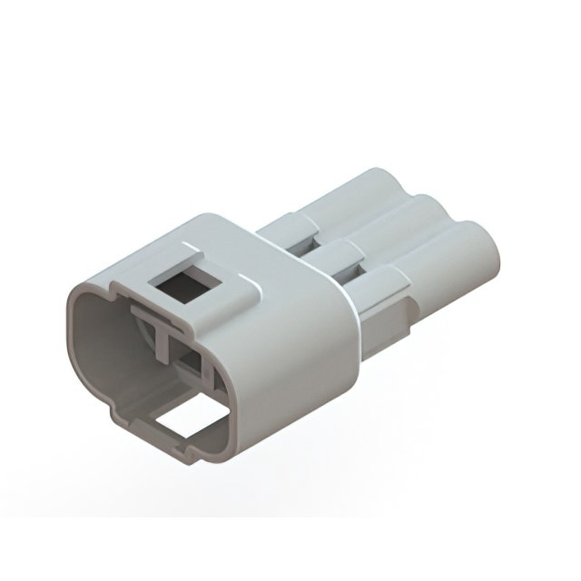 CONN PLUG HSG 3POS 5.80MM