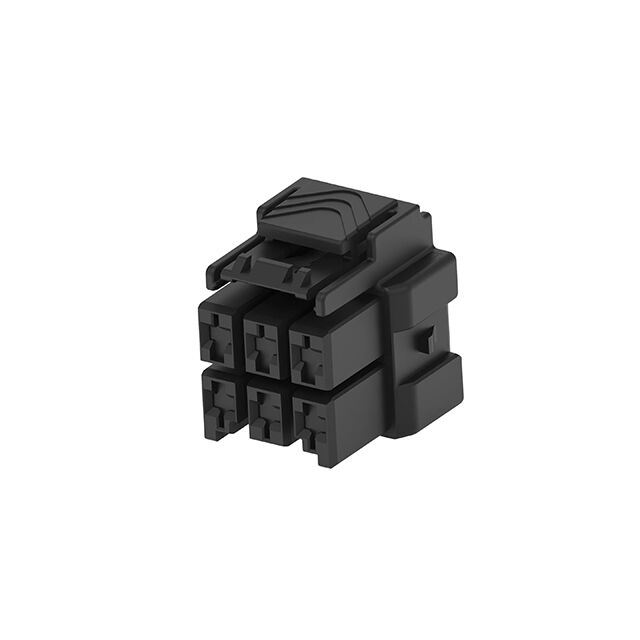 CONN PLUG HSG 6POS 6.00MM