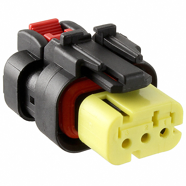 CONN PLUG HSG 3POS 4.50MM