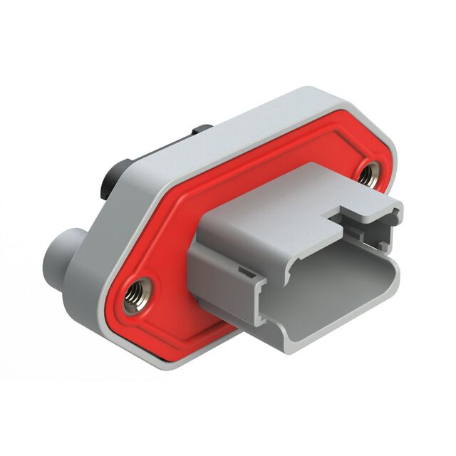 12 POSITION PANEL MOUNT RECEPTAC
