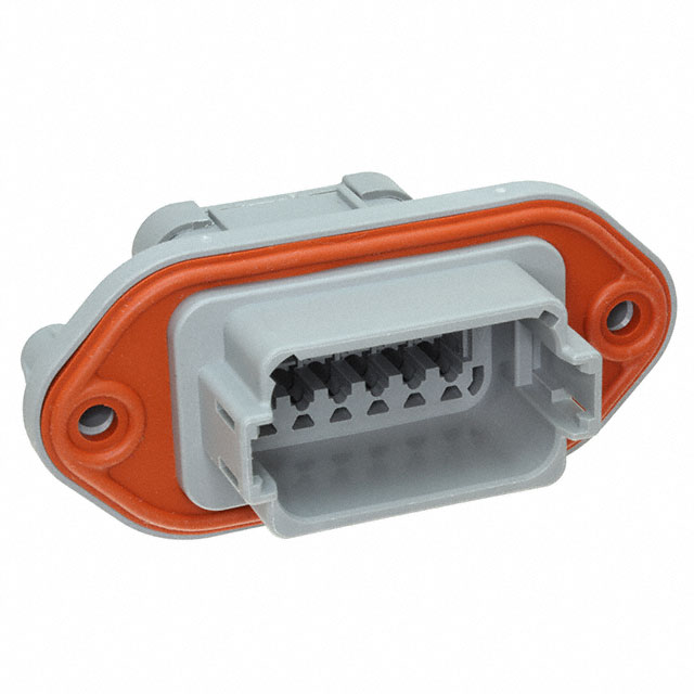 CONN RCPT HSG 12POS PANEL MNT