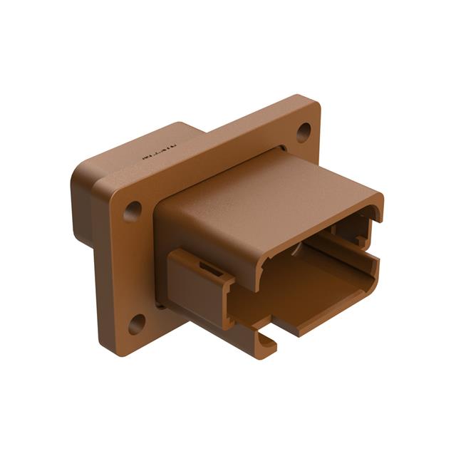 CONN RCPT HSG 12POS FLANGE MNT
