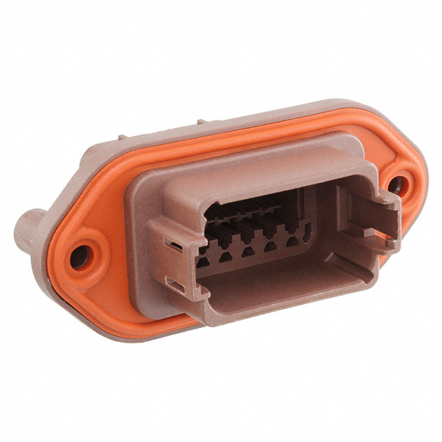 CONN RCPT HSG 12POS PANEL MNT