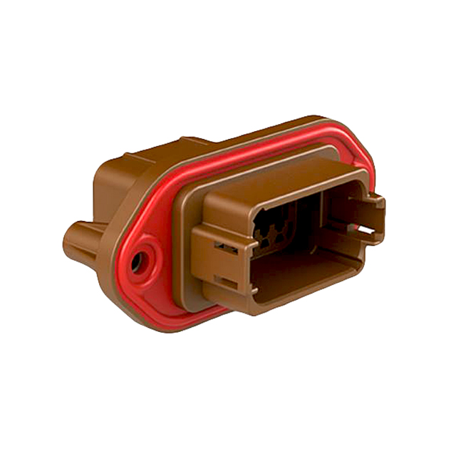 CONN RCPT HSG 12POS PANEL MNT