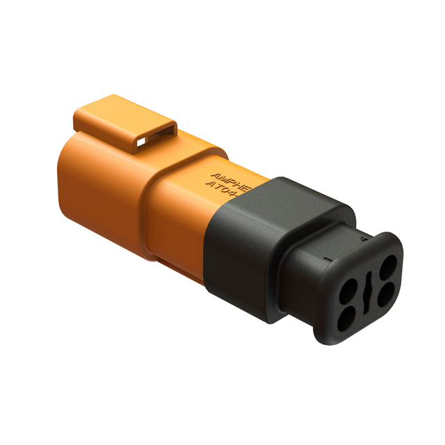 CONN RCPT HSG 4POS