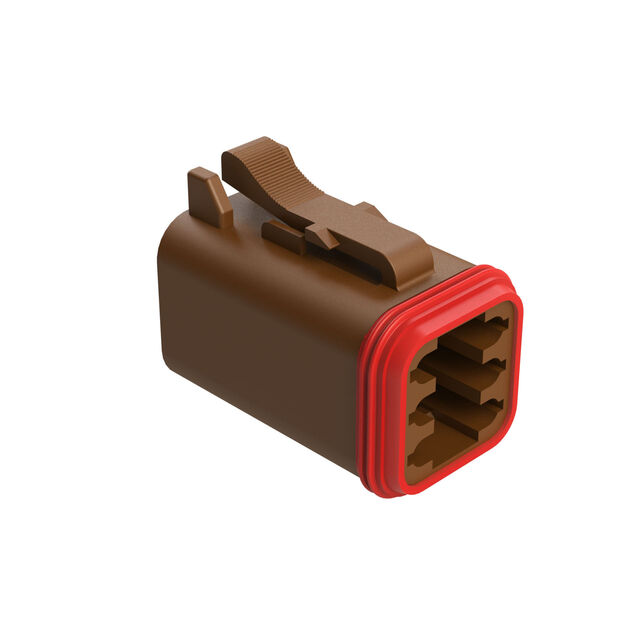 6-WAY PLUG, FEMALE CONNECTOR WIT