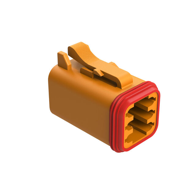 6-WAY PLUG, FEMALE CONNECTOR WIT
