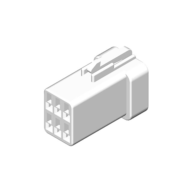 CONN RCPT HSG 6POS 2.00MM