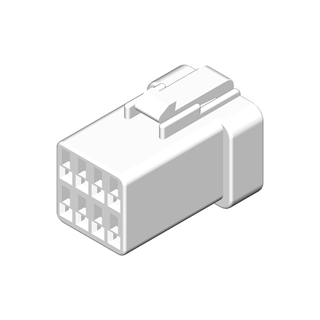 CONN RCPT HSG 8POS 2.00MM