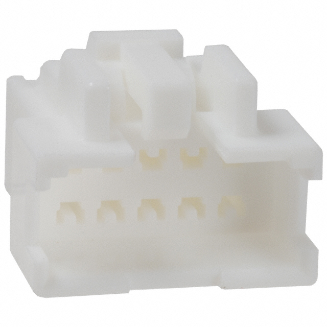 CONN PLUG HSG 10POS 2.50MM