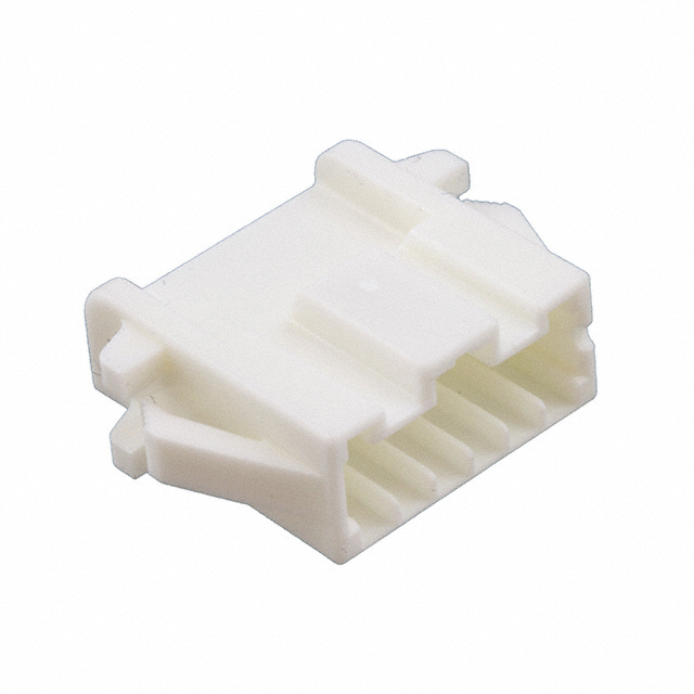 CONN PLUG HSG 6POS 2.50MM