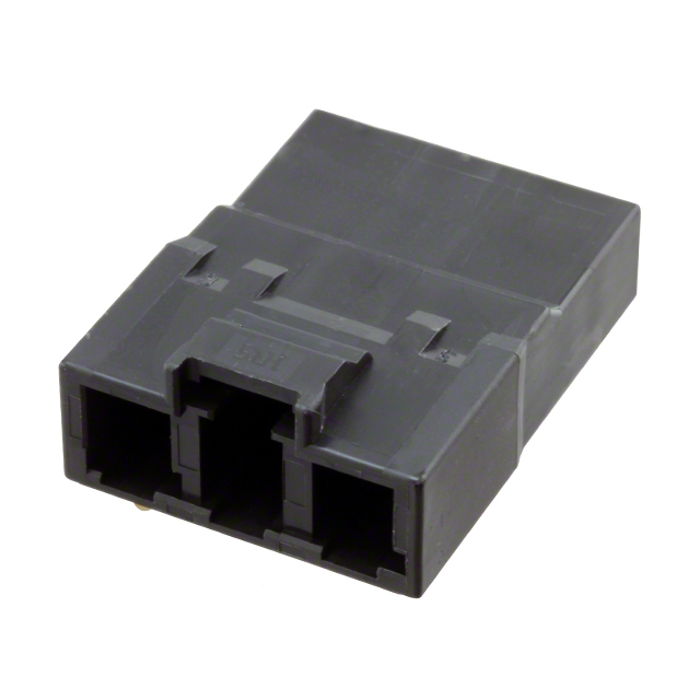 CONN PLUG HSG 3POS 7.92MM
