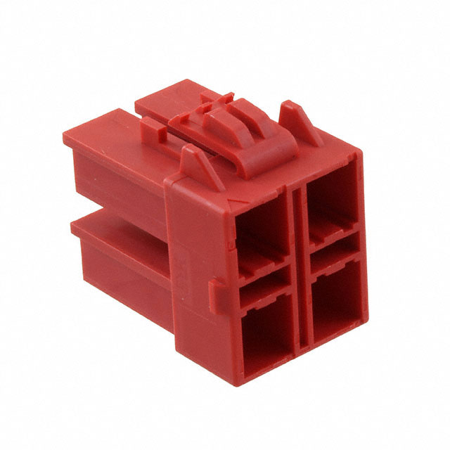 CONN SOCKET HSG 4POS 7.92MM