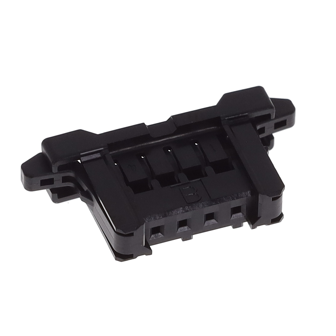 SOCKET, 4 POS., 2.0A, AC 250 V,