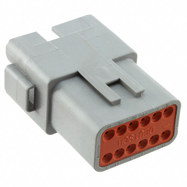 CONN RCPT HSG 12POS