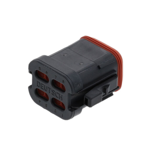 CONN PLUG HSG 8POS