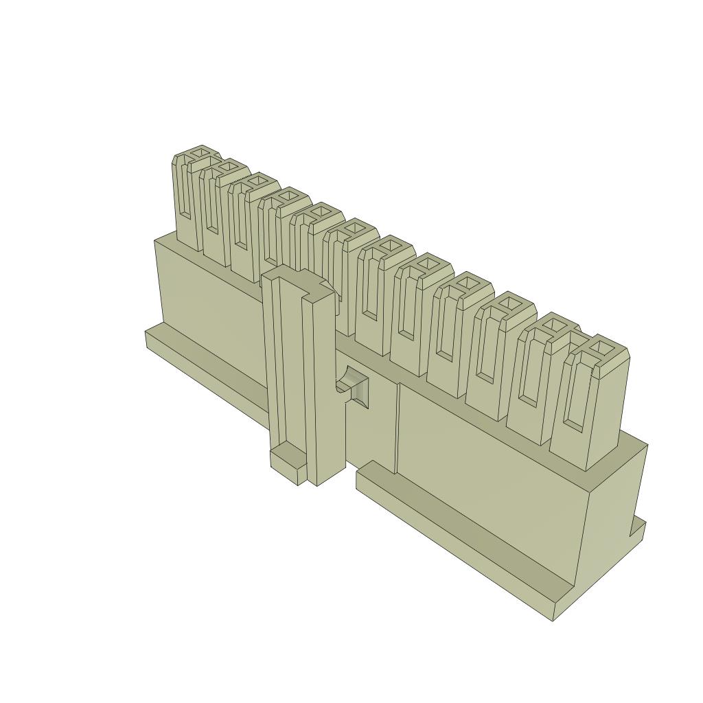CONN RCPT HSG 12POS 2.54MM