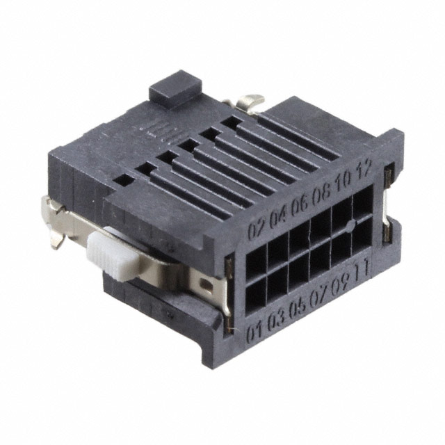 CONN INSULATOR HSG 12POS 1.27MM