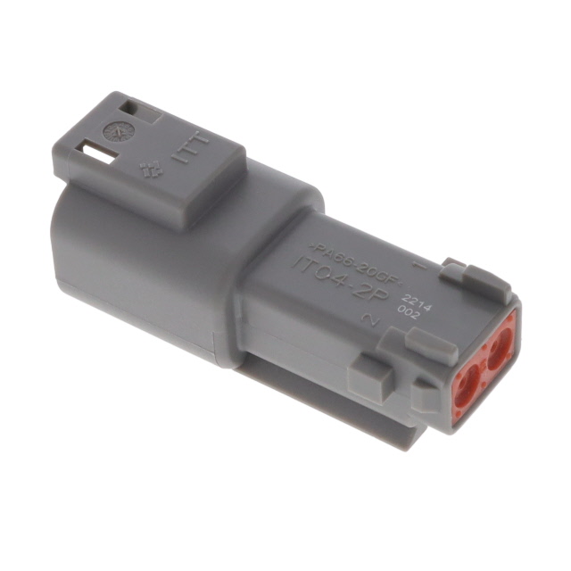CONN RCPT HSG 2POS