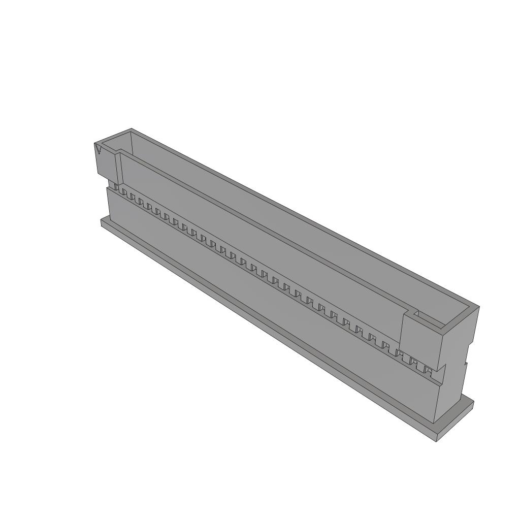 CONN HSG 60POS 2.00MM DISCRETE