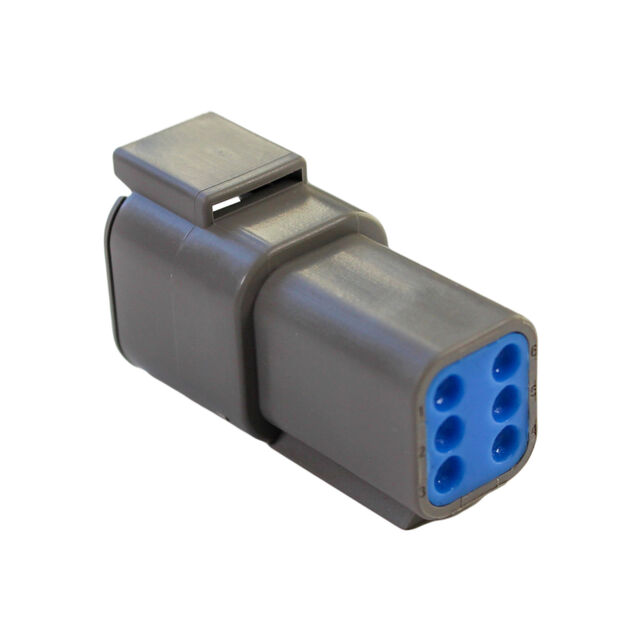 CONN FMALE FOR PLUG CONT 6POS