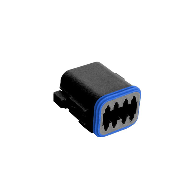 CONN PLUG HSG 8POS