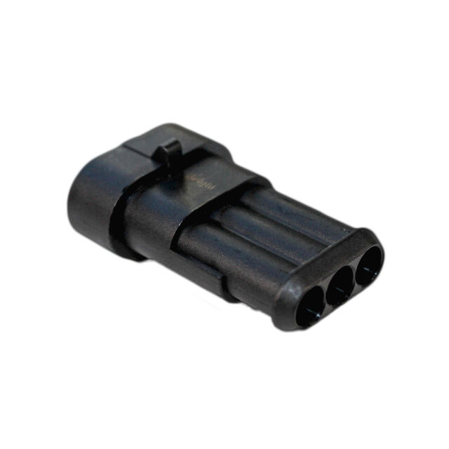 CONN MALE FOR PLUG CONT 3POS