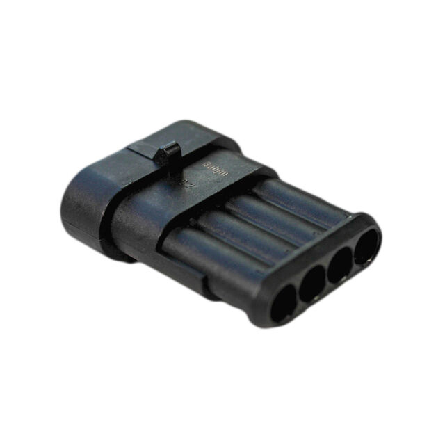 CONN MALE FOR PLUG CONT 4POS