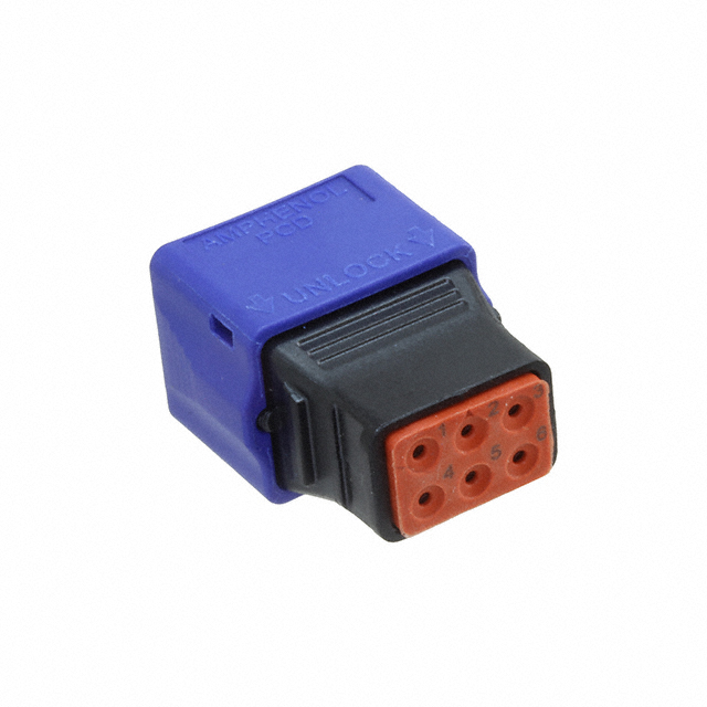 CONN PLUG HSG 6POS 20AWG