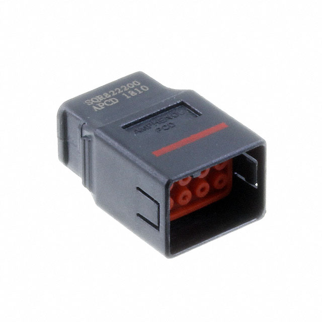 CONN RCPT HSG 8POS 22AWG