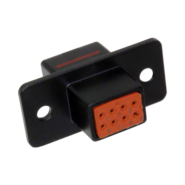 CONN RCPT HSG 8POS 22AWG