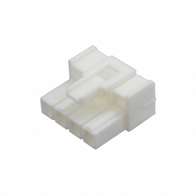 CONN PLUG HSG 4POS 6.20MM