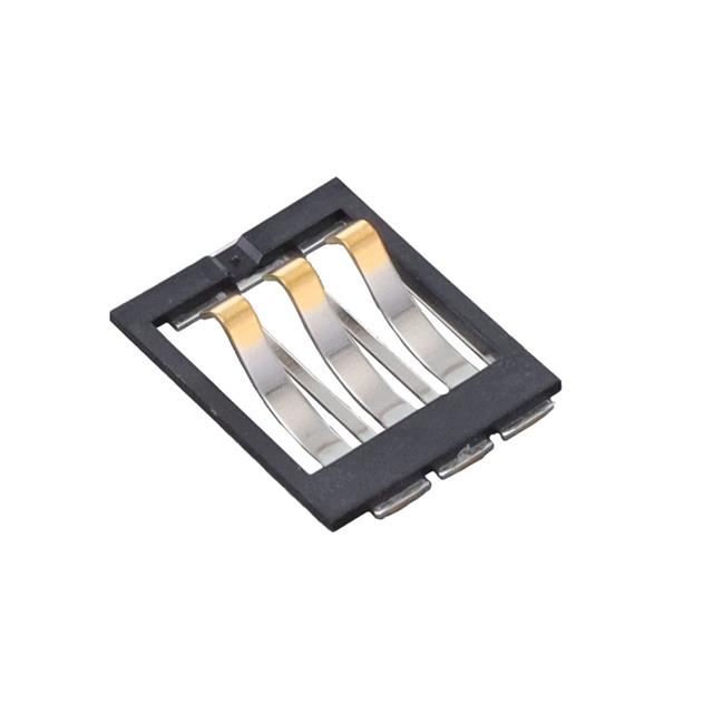 CONN SPRING BATTERY 3POS SMD