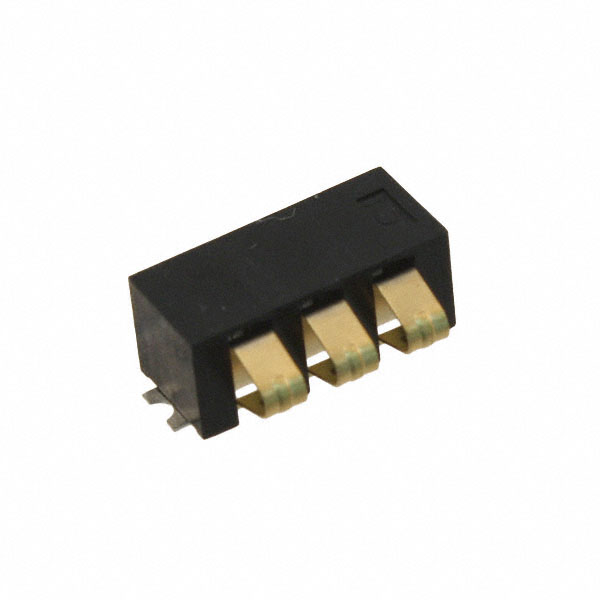 CONN SPRING BATTERY 3POS R/A SMD
