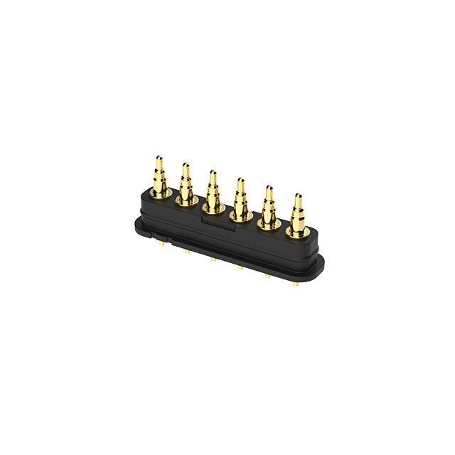 POGO PIN WATERPROOF, IP67, 6 PIN