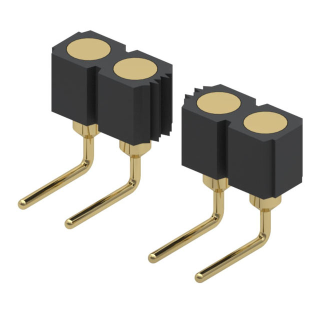 CONN SPRING TARGET 10POS R/A PCB