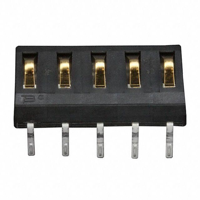 CONN SPRING MOD MALE 5POS PCB