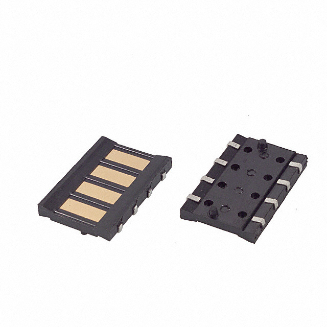 CONN SPRING MOD FEMALE 4POS SMD