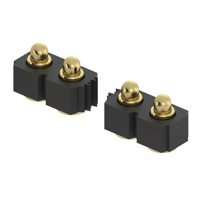 CONN SPRING PISTON 12POS SMD