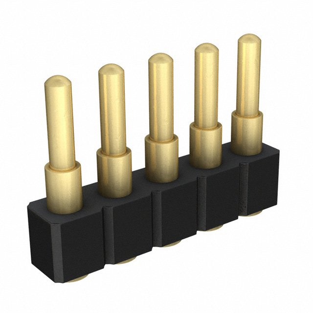 CONN SPRING PISTON 5POS SMD