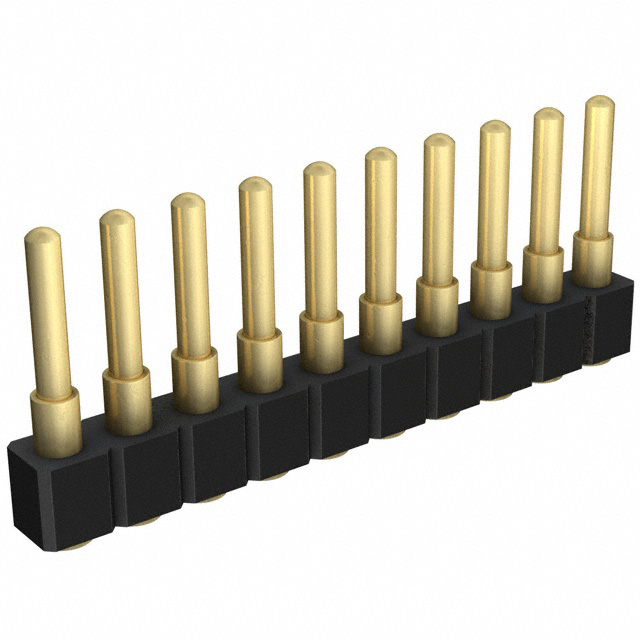 CONN SPRING PISTON 10POS SMD