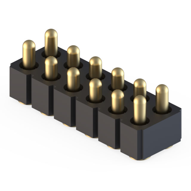 FMLB SPRING-LOADED CONN, SMT DOU