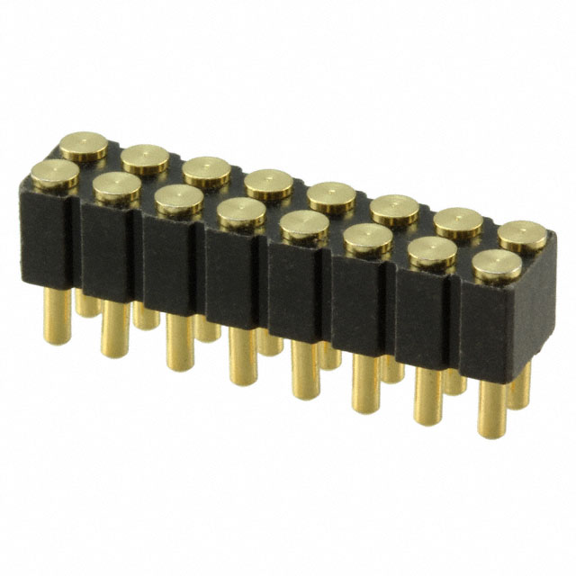 CONN SPRING PISTON 16POS SMD