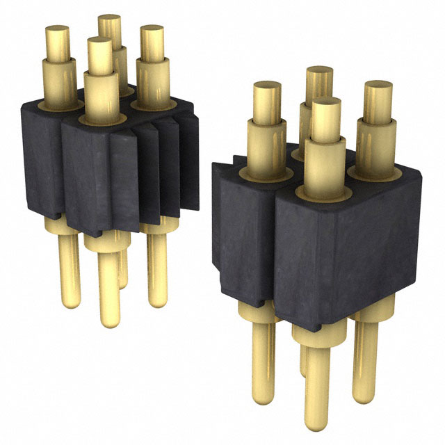 CONN SPRING PISTON 24POS PCB
